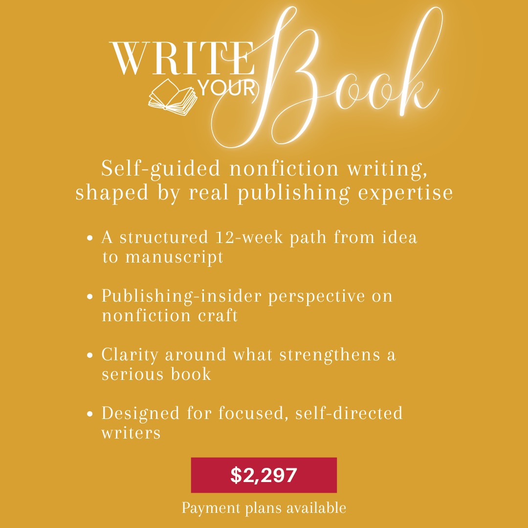 Write Your Book - Self-Guided Edition